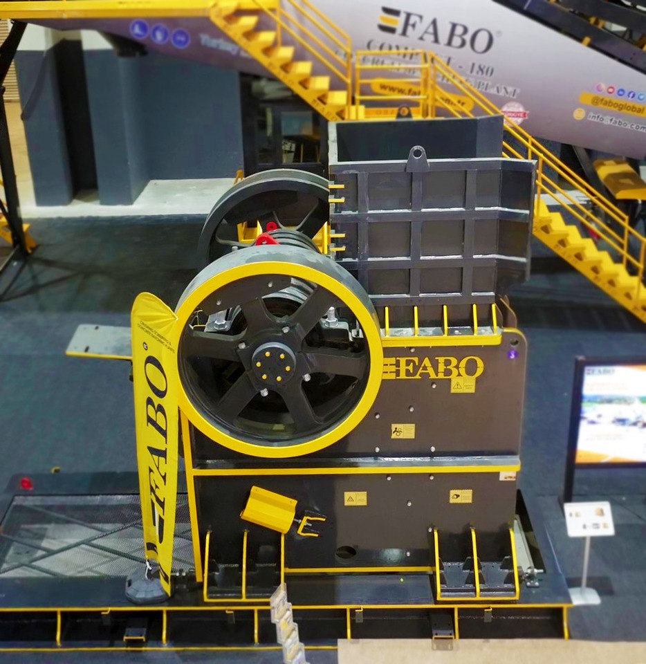 FABO jaw crusher - Backenbrecher: das Bild 4 FABO jaw crusher - Backenbrecher: das Bild 4