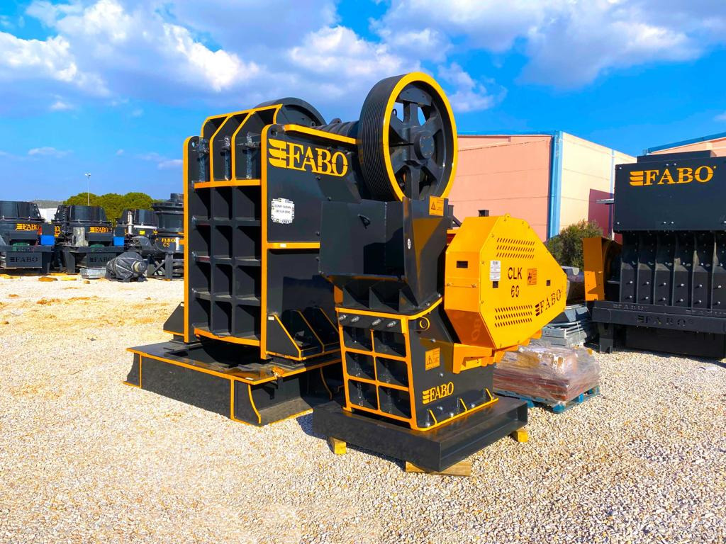 FABO jaw crusher - Backenbrecher: das Bild 2 FABO jaw crusher - Backenbrecher: das Bild 2
