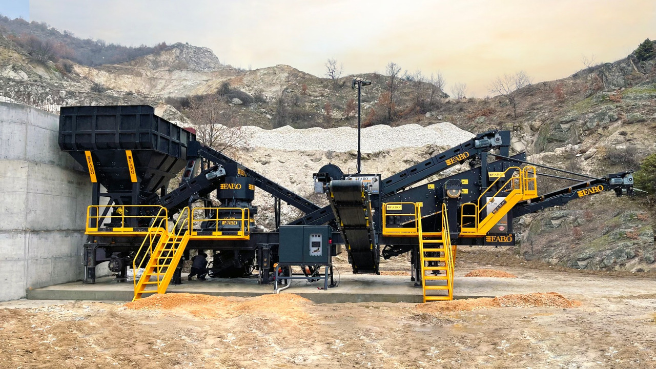 FABO mining machinery - crushing plant - Bergbaumaschine: das Bild 3 FABO mining machinery - crushing plant - Bergbaumaschine: das Bild 3