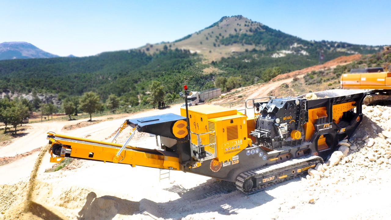 FABO mining machinery - crushing plant - Bergbaumaschine: das Bild 1 FABO mining machinery - crushing plant - Bergbaumaschine: das Bild 1