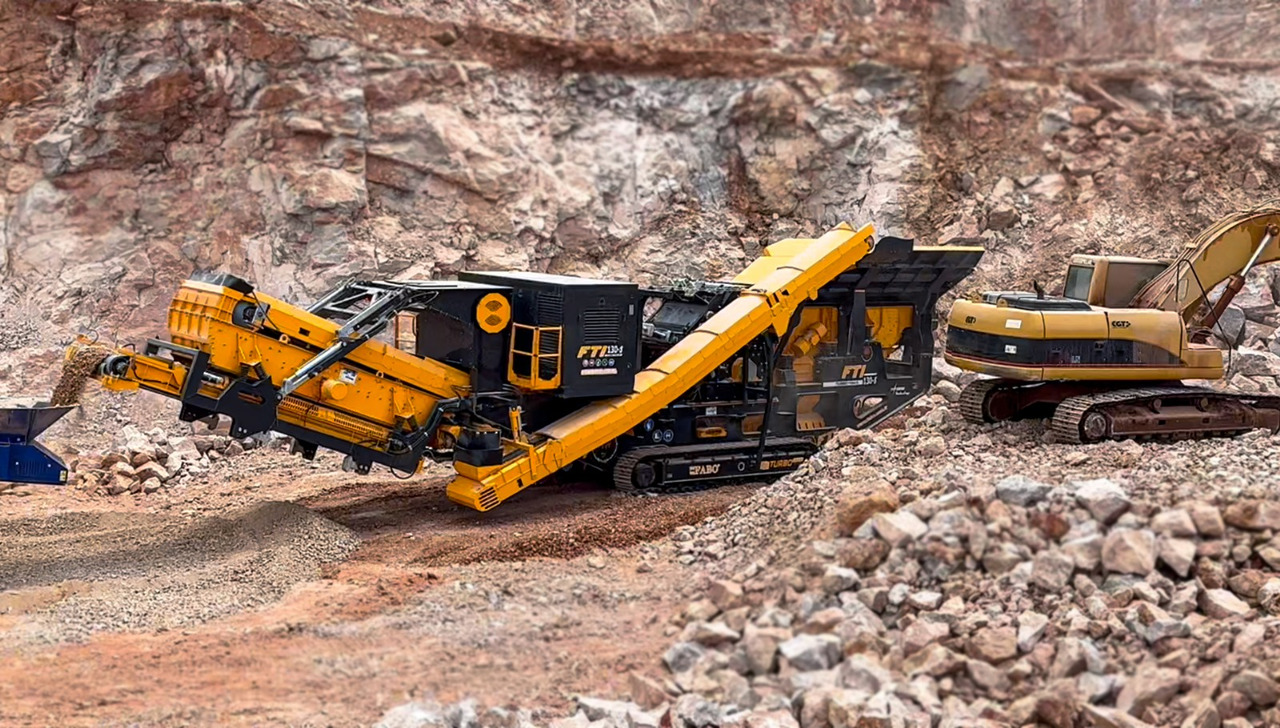 FABO mining machinery - crushing plant - Bergbaumaschine: das Bild 2 FABO mining machinery - crushing plant - Bergbaumaschine: das Bild 2