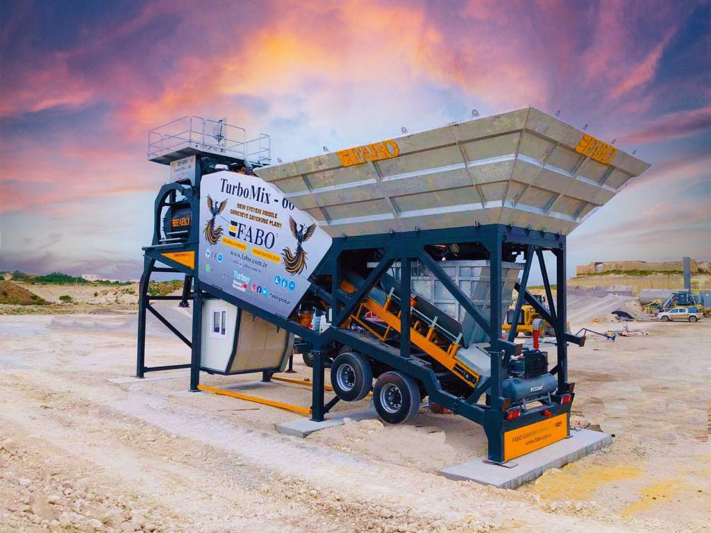 FABO mobile concrete batching plant - Betonmischanlage: das Bild 4 FABO mobile concrete batching plant - Betonmischanlage: das Bild 4
