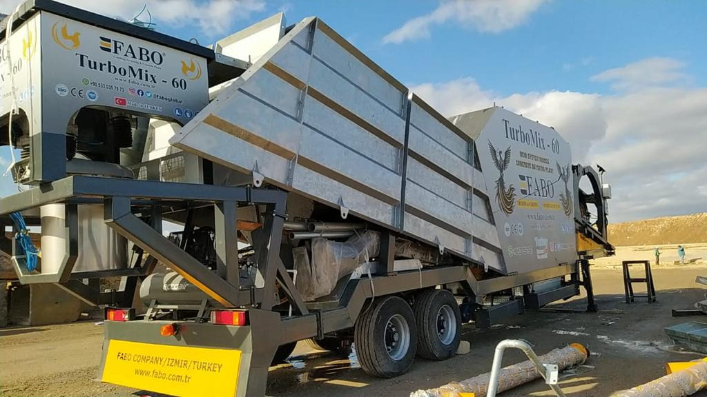 NEU: Betonmischanlage FABO mobile concrete batching plant: das Bild 8 NEU: Betonmischanlage FABO mobile concrete batching plant: das Bild 8