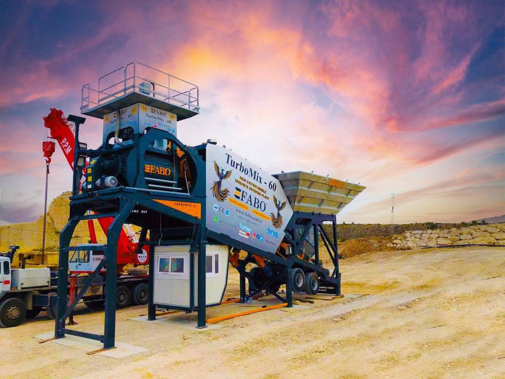 FABO mobile concrete batching plant - Betonmischanlage: das Bild 2 FABO mobile concrete batching plant - Betonmischanlage: das Bild 2