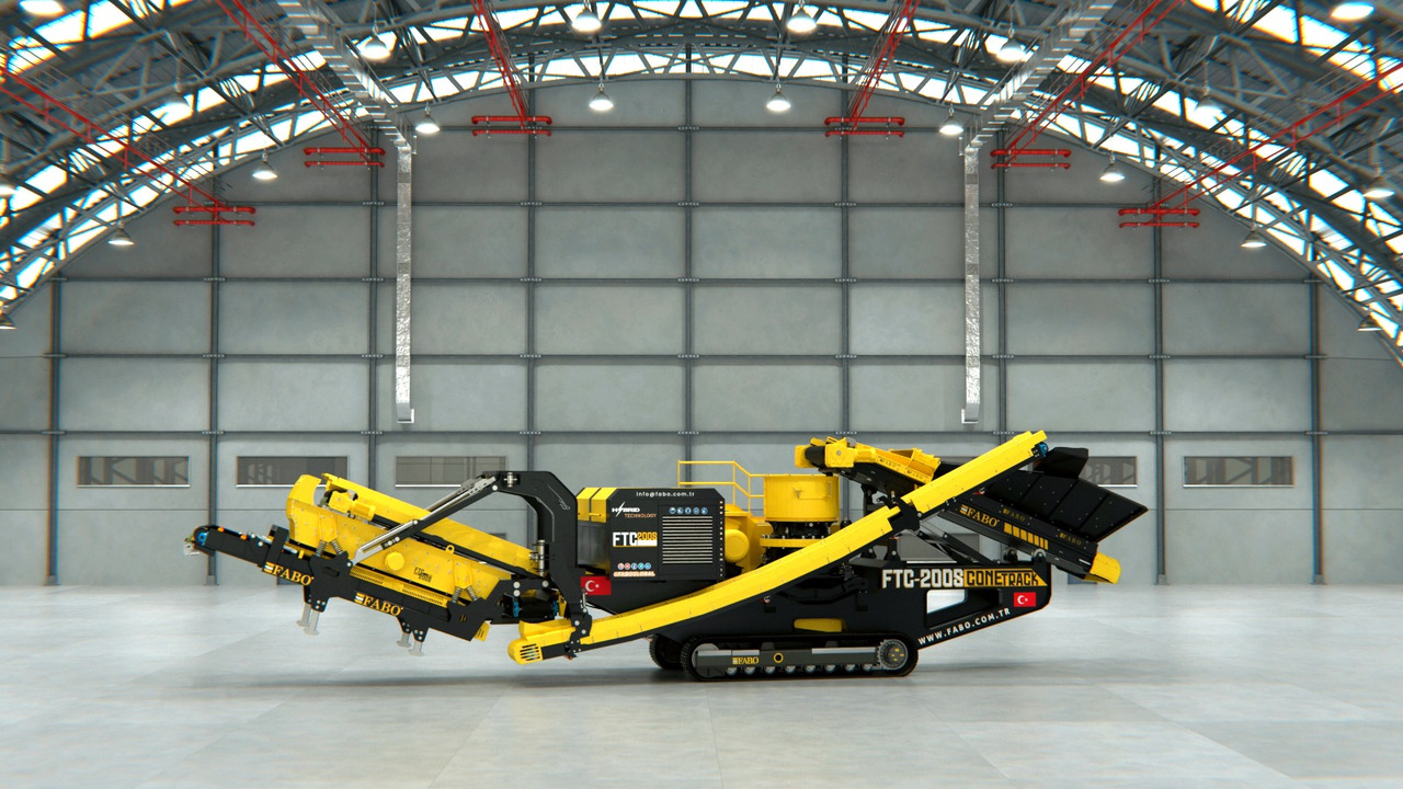 NEU: Kegelbrecher FABO mobile cone crusher: das Bild 16