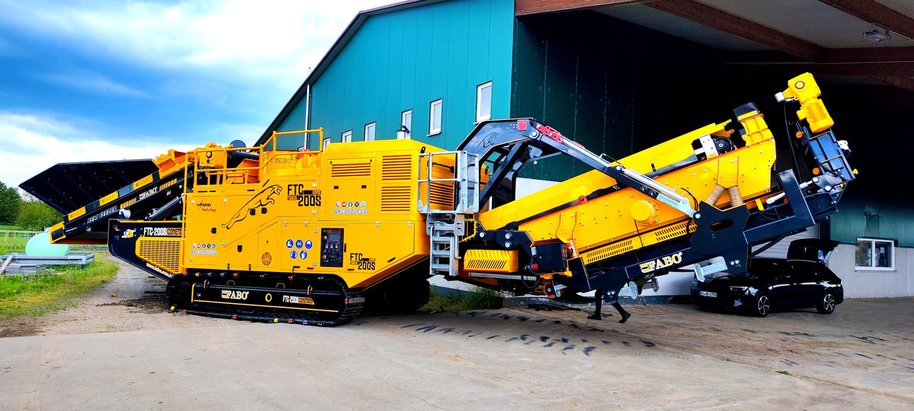 NEU: Kegelbrecher FABO mobile cone crusher: das Bild 15