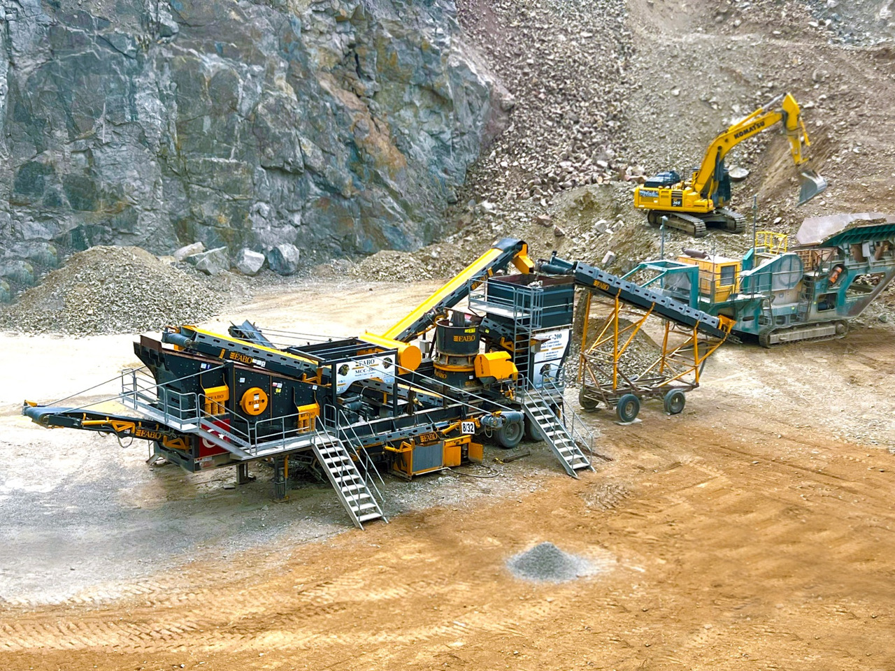FABO mobile cone crusher - Kegelbrecher: das Bild 3 FABO mobile cone crusher - Kegelbrecher: das Bild 3