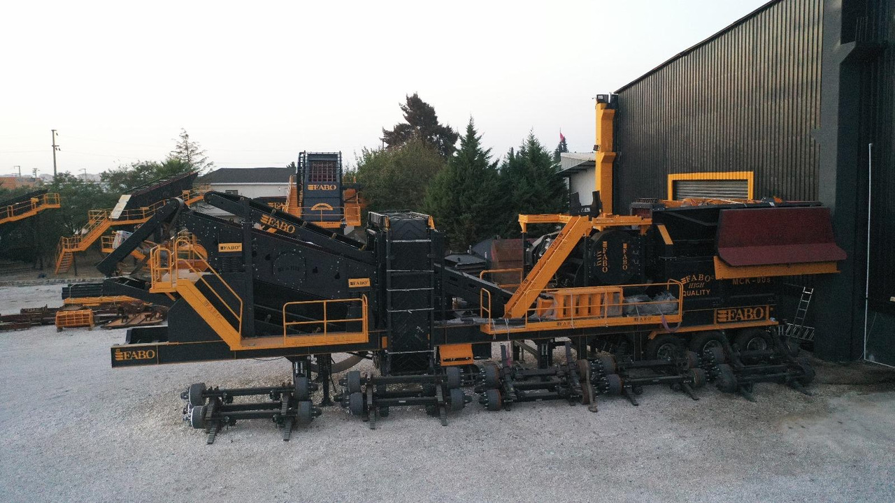 FABO mobile jaw crusher - Backenbrecher: das Bild 2 FABO mobile jaw crusher - Backenbrecher: das Bild 2