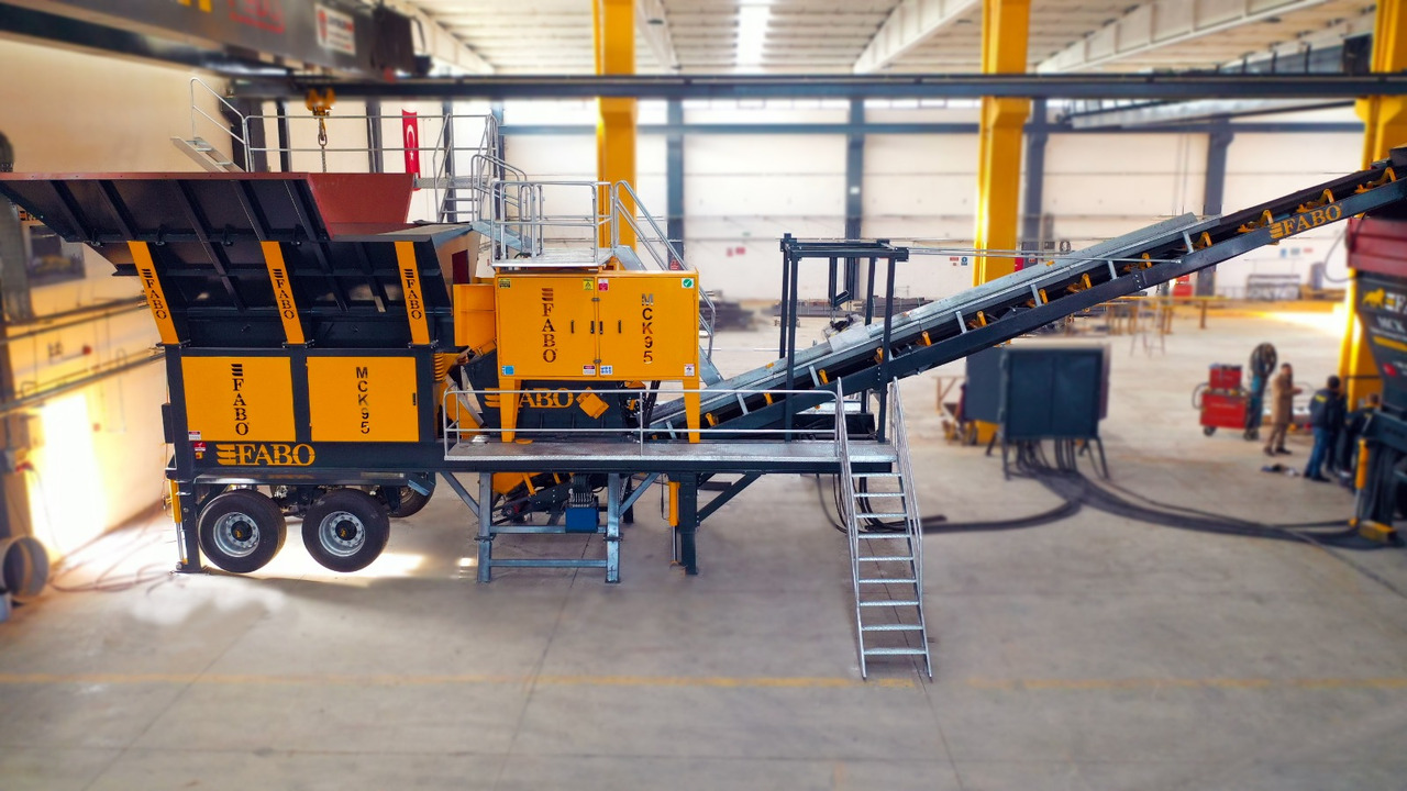 FABO mobile jaw crusher - Backenbrecher: das Bild 5 FABO mobile jaw crusher - Backenbrecher: das Bild 5