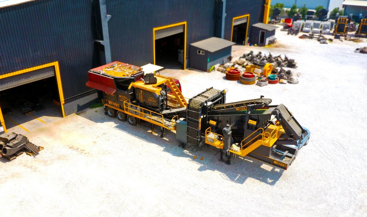 FABO mobile jaw crusher - Backenbrecher: das Bild 1 FABO mobile jaw crusher - Backenbrecher: das Bild 1
