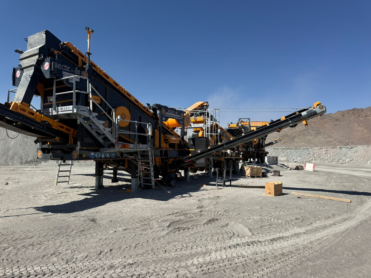 FABO mobile jaw crusher - Backenbrecher: das Bild 5 FABO mobile jaw crusher - Backenbrecher: das Bild 5
