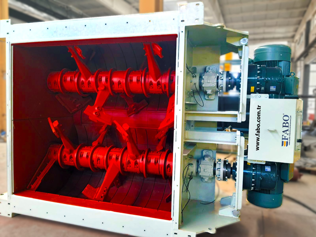 NEU: Betonmischer FABO twin shaft mixer: das Bild 1