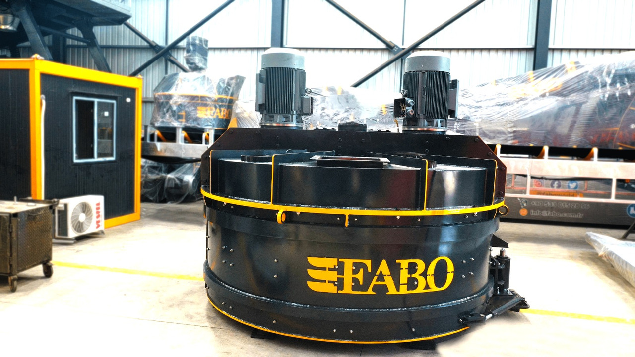 FABO twin shaft mixer - Betonmischer: das Bild 2 FABO twin shaft mixer - Betonmischer: das Bild 2