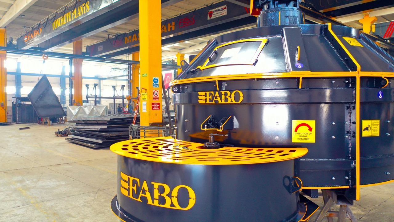 FABO twin shaft mixer - Betonmischer: das Bild 1 FABO twin shaft mixer - Betonmischer: das Bild 1
