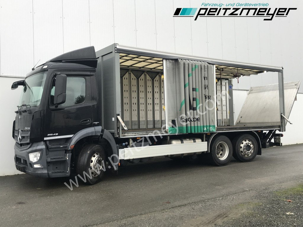 MERCEDES-BENZ Antos 2543 LL Ewers Getränke Retarder, 2 x AHK, LBW 2 t., Lenkachse - Getränkeaufbau LKW: das Bild 1 MERCEDES-BENZ Antos 2543 LL Ewers Getränke Retarder, 2 x AHK, LBW 2 t., Lenkachse - Getränkeaufbau LKW: das Bild 1