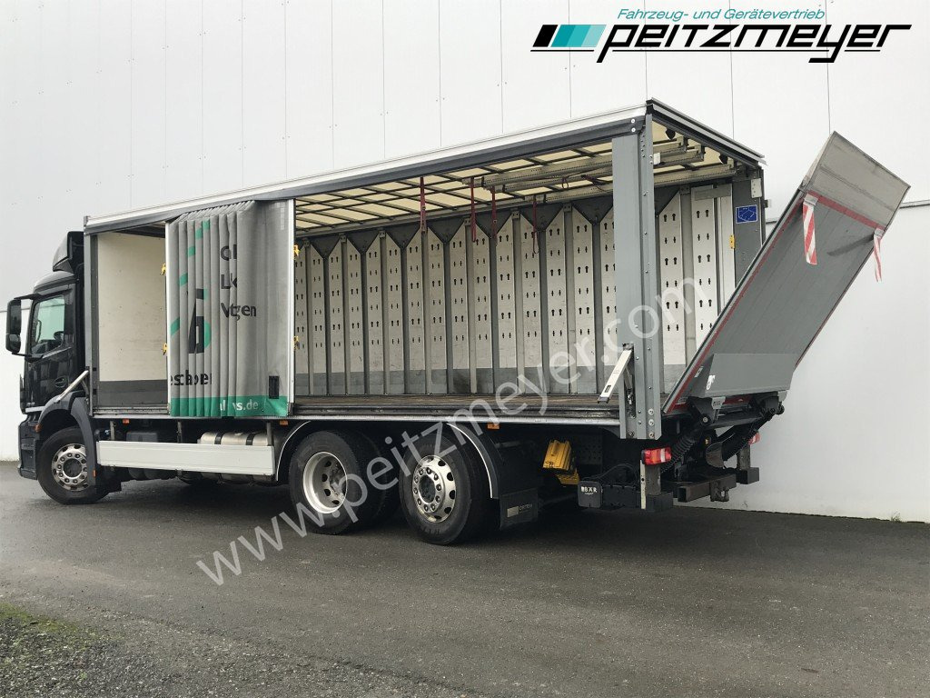 MERCEDES-BENZ Antos 2543 LL Ewers Getränke Retarder, 2 x AHK, LBW 2 t., Lenkachse - Getränkeaufbau LKW: das Bild 4 MERCEDES-BENZ Antos 2543 LL Ewers Getränke Retarder, 2 x AHK, LBW 2 t., Lenkachse - Getränkeaufbau LKW: das Bild 4