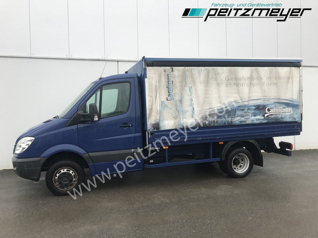 Planen Transporter MERCEDES-BENZ Sprinter 515 CDI Pritsche mit Schiebeplane: das Bild 8
