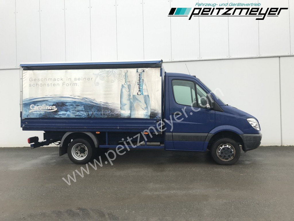 Planen Transporter MERCEDES-BENZ Sprinter 515 CDI Pritsche mit Schiebeplane: das Bild 7