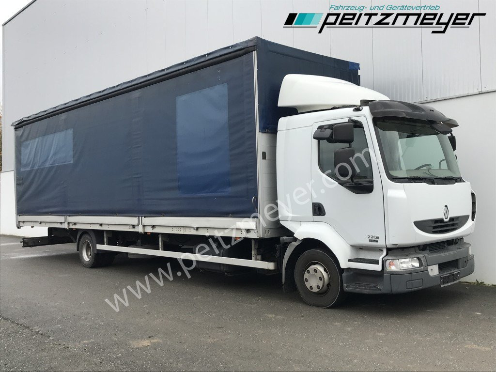 RENAULT (F) Midlum 220.12 Maxi Pritsche 9,5 m MAXI - Plane LKW: das Bild 2 RENAULT (F) Midlum 220.12 Maxi Pritsche 9,5 m MAXI - Plane LKW: das Bild 2