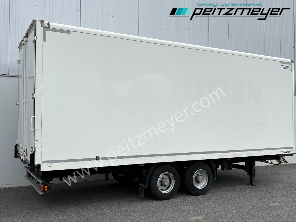 SPIER Tandemkoffer ZGL 255 Plywoodkoffer mit Hecktüren - Koffer Anhänger: das Bild 1 SPIER Tandemkoffer ZGL 255 Plywoodkoffer mit Hecktüren - Koffer Anhänger: das Bild 1