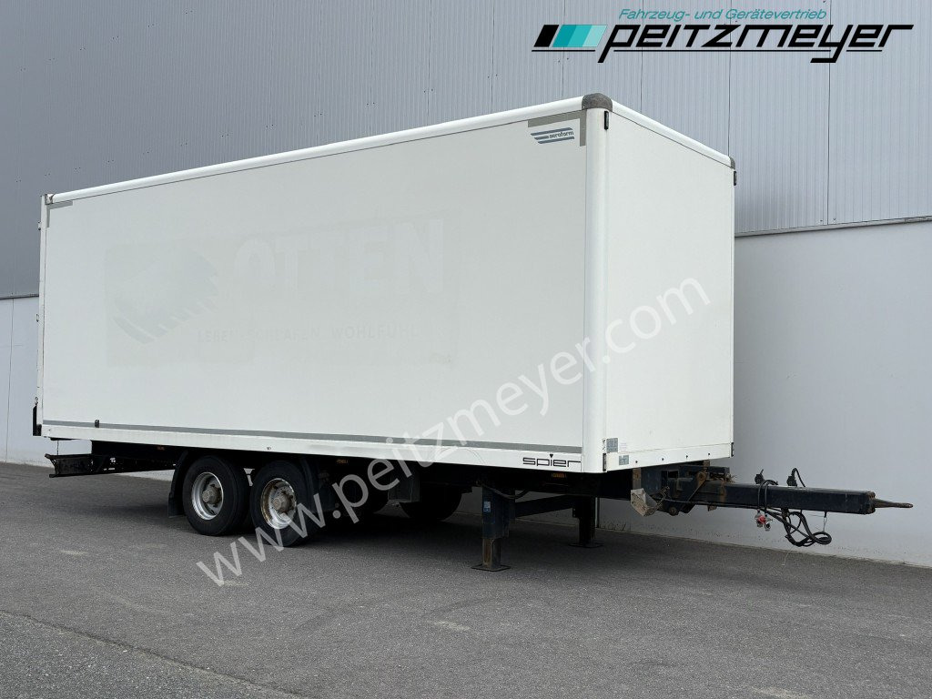 SPIER Tandemkoffer ZGL 255 Plywoodkoffer mit Hecktüren - Koffer Anhänger: das Bild 3 SPIER Tandemkoffer ZGL 255 Plywoodkoffer mit Hecktüren - Koffer Anhänger: das Bild 3