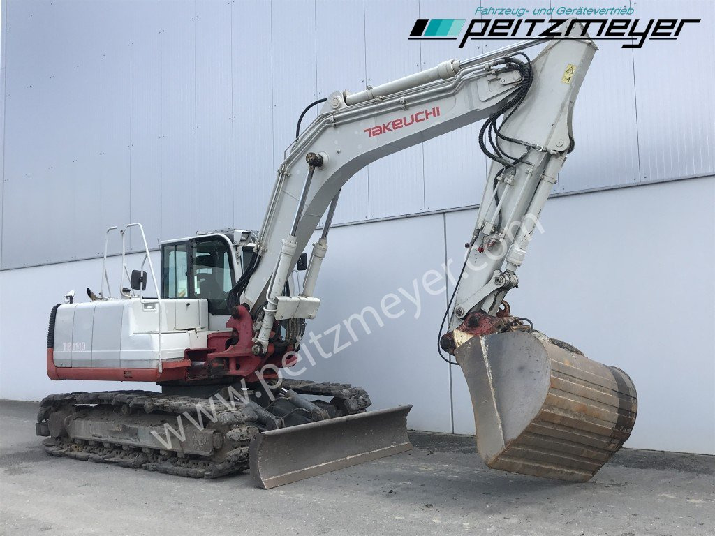 TAKEUCHI MINIBAGGER TB 1140 Schaufel 1,60, Schaufel 1,20, Schaufel 0,40 - Minibagger: das Bild 2 TAKEUCHI MINIBAGGER TB 1140 Schaufel 1,60, Schaufel 1,20, Schaufel 0,40 - Minibagger: das Bild 2