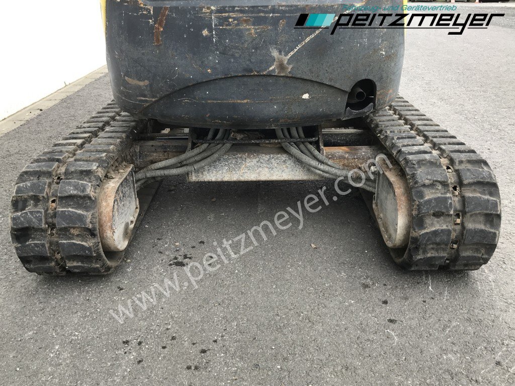 Minibagger YANMAR MINIBAGGER Vio 17 verstellbares Fahrwerk Schnellwechsler mit 60 er und 100 Löffel: das Bild 16