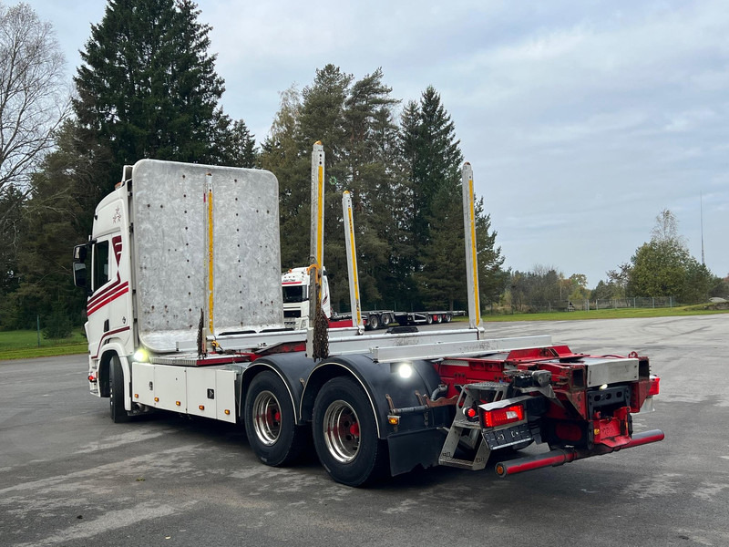 Scania R730 B6X4NB - Holztransporter, Autokran: das Bild 4 Scania R730 B6X4NB - Holztransporter, Autokran: das Bild 4