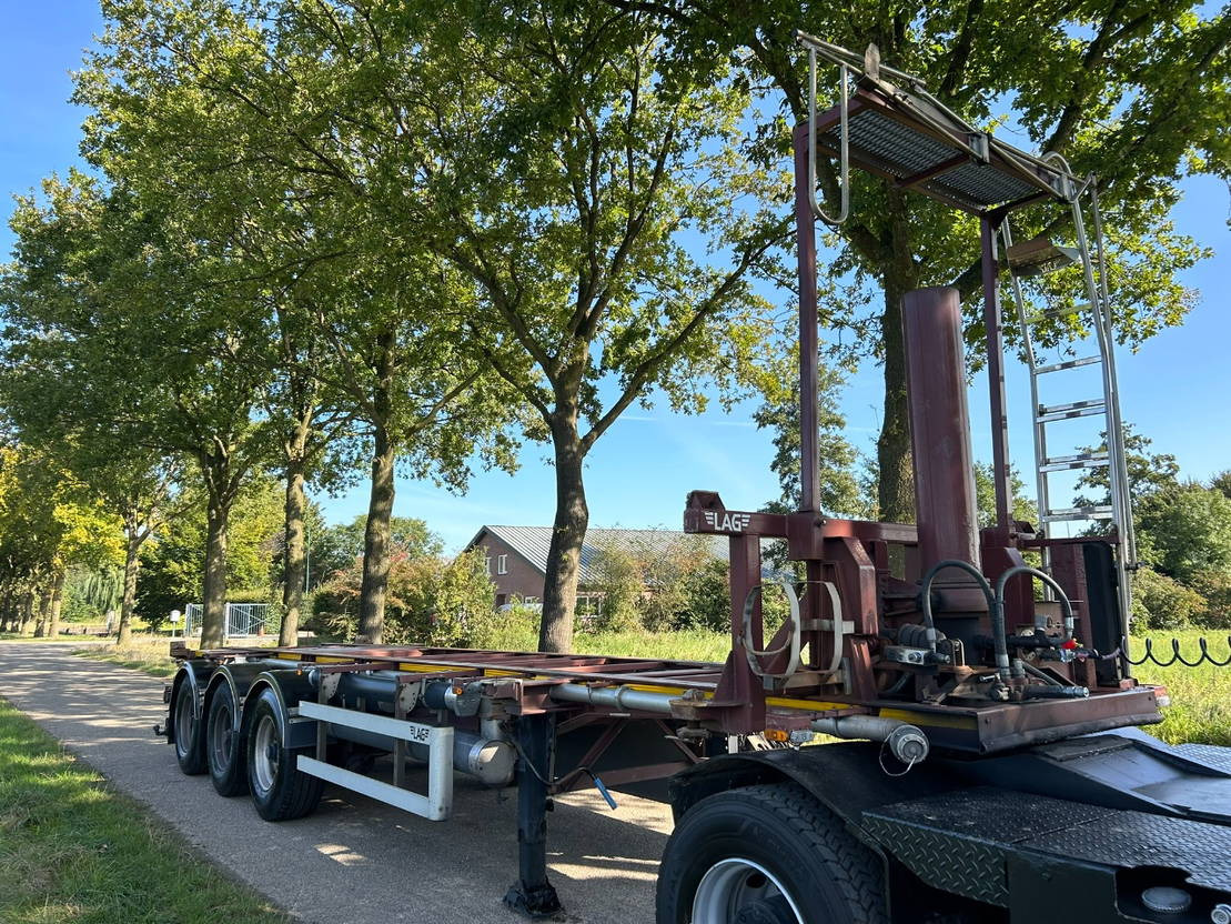 LAG 30 FT Tipping chassis + 20 ft conection whit EBC Rotary Valve incl parts - Container/ Wechselfahrgestell Auflieger: das Bild 2 LAG 30 FT Tipping chassis + 20 ft conection whit EBC Rotary Valve incl parts - Container/ Wechselfahrgestell Auflieger: das Bild 2