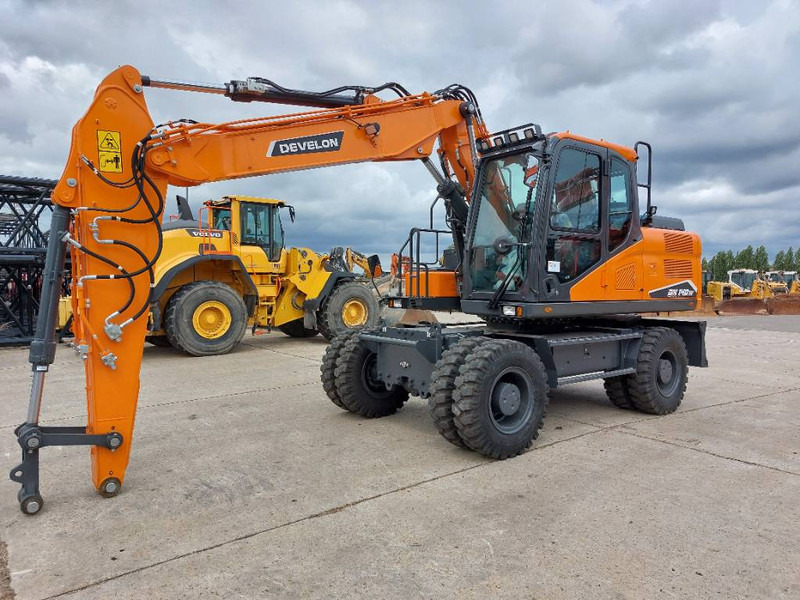 Develon DX 140 W-7 - Mobilbagger: das Bild 2 Develon DX 140 W-7 - Mobilbagger: das Bild 2