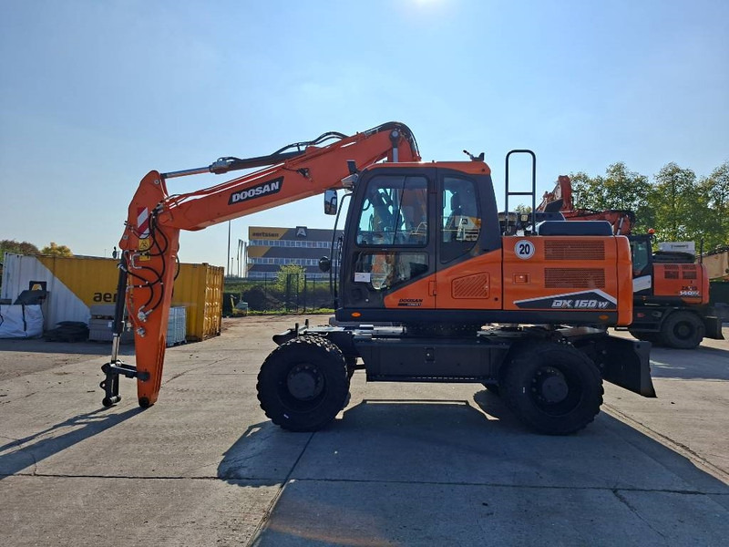 Doosan DX160W-7 - Mobilbagger: das Bild 1 Doosan DX160W-7 - Mobilbagger: das Bild 1