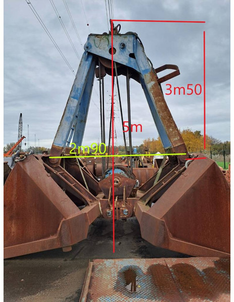 Verstegen 11M³ Clamshell Grab - Flurförderzeug: das Bild 1 Verstegen 11M³ Clamshell Grab - Flurförderzeug: das Bild 1