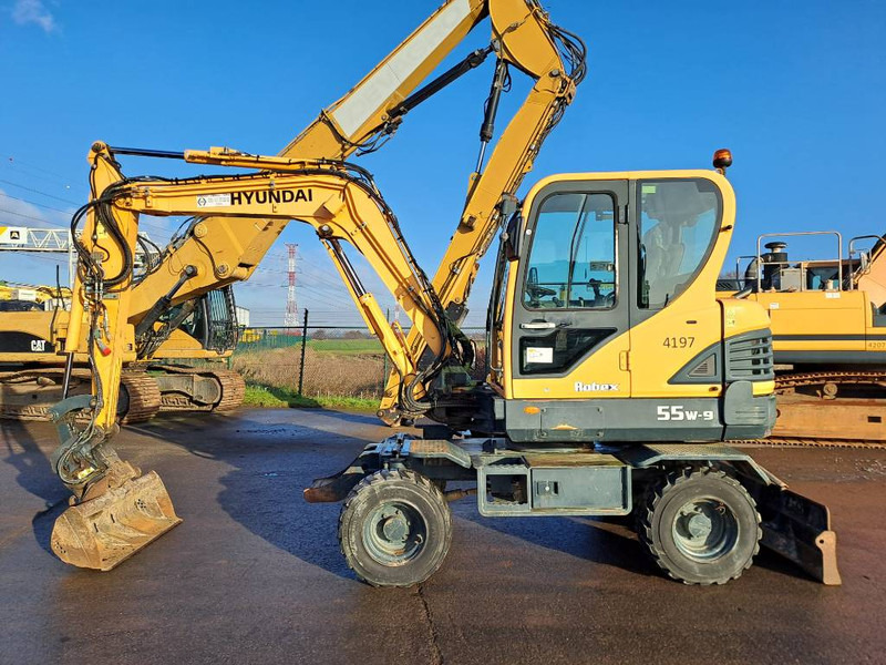 Hyundai Robex 55 W-9 - Mobilbagger: das Bild 1 Hyundai Robex 55 W-9 - Mobilbagger: das Bild 1