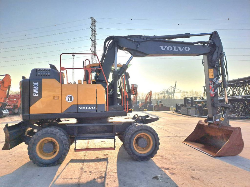 Volvo EW 160 E - Mobilbagger: das Bild 5 Volvo EW 160 E - Mobilbagger: das Bild 5