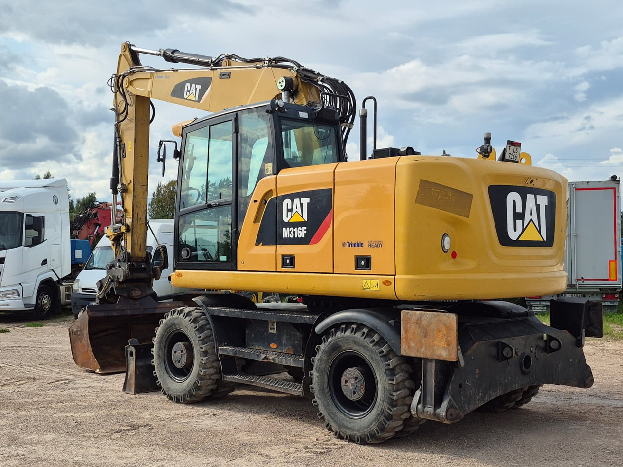 CATERPILLAR M316F EPA - Mobilbagger: das Bild 2 CATERPILLAR M316F EPA - Mobilbagger: das Bild 2