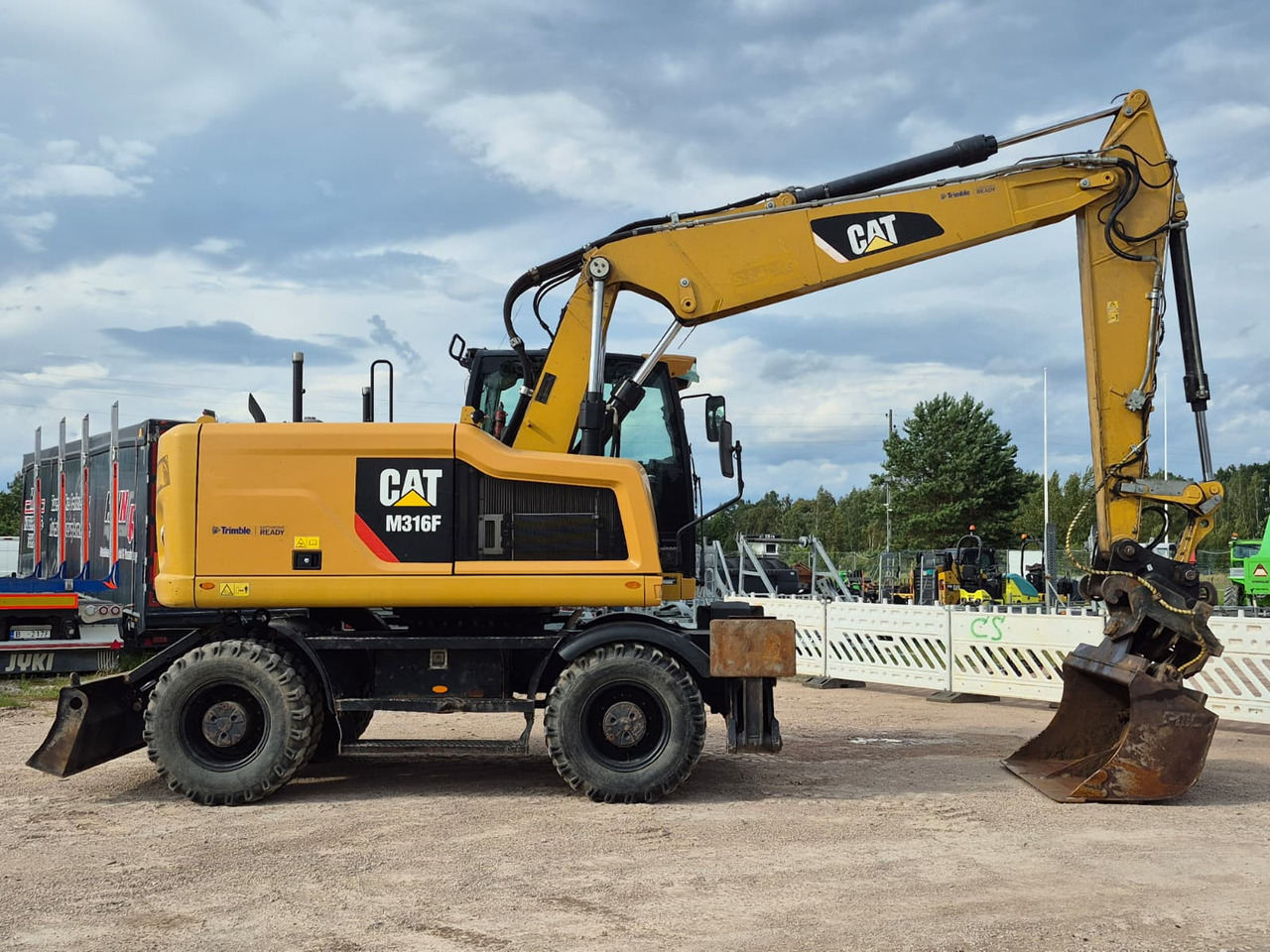 CATERPILLAR M316F EPA - Mobilbagger: das Bild 4 CATERPILLAR M316F EPA - Mobilbagger: das Bild 4