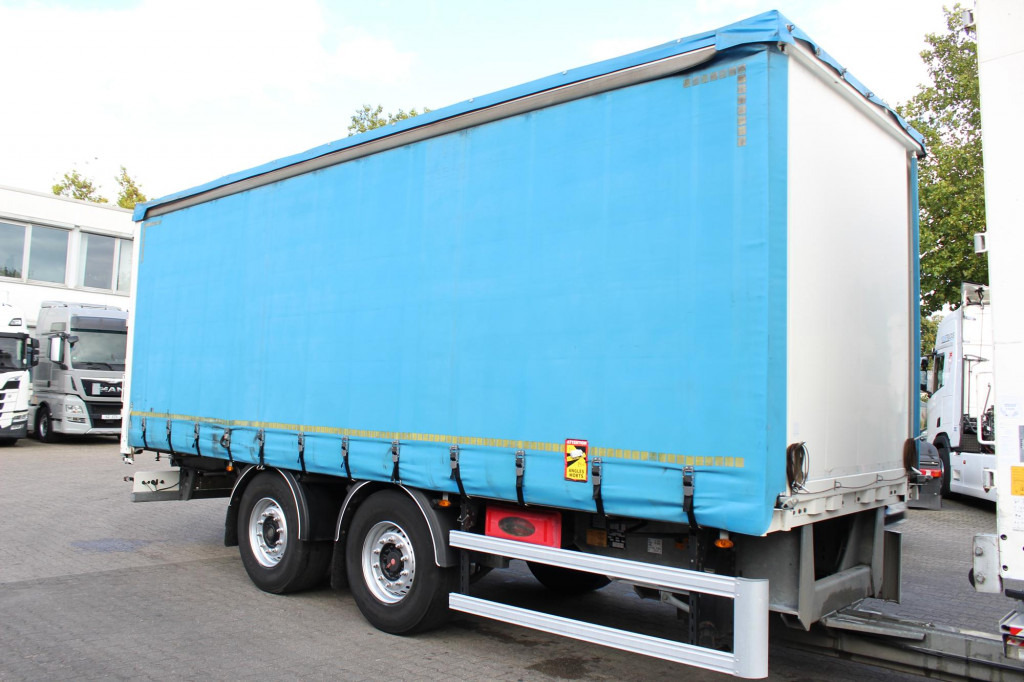 Fruehauf Fruehauf 2-Achser SAF Edscha Alu Bordwände - Planenanhänger: das Bild 1 Fruehauf Fruehauf 2-Achser SAF Edscha Alu Bordwände - Planenanhänger: das Bild 1