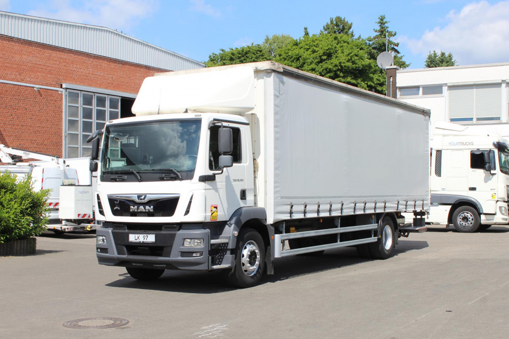 MAN TGM 18.290 EURO 6 Plane Klima LDW Edscha LBW - Plane LKW: das Bild 1 MAN TGM 18.290 EURO 6 Plane Klima LDW Edscha LBW - Plane LKW: das Bild 1
