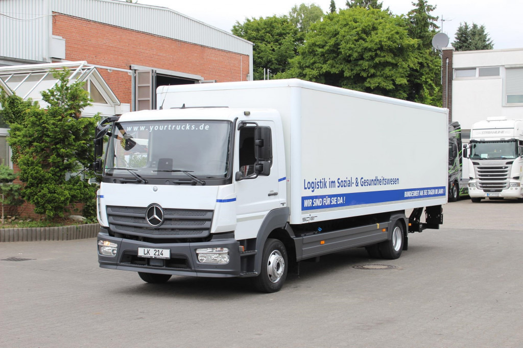 Mercedes-Benz Atego 1221 E6 Koffer Flach! Schalter LBW ACC - Koffer LKW: das Bild 1 Mercedes-Benz Atego 1221 E6 Koffer Flach! Schalter LBW ACC - Koffer LKW: das Bild 1