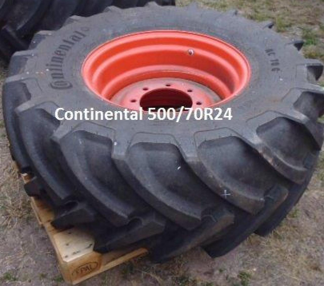 CLAAS Reserverad 500/70R24 mit 8-Loch Felge - Teleskoplader: das Bild 1 CLAAS Reserverad 500/70R24 mit 8-Loch Felge - Teleskoplader: das Bild 1