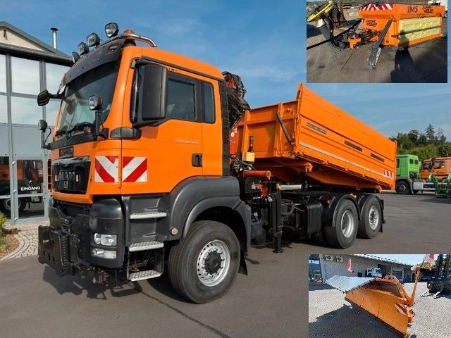 MAN TGS 28.400 6x4-4 BL Kipper / Kran / Winterdienst - Kipper, Autokran: das Bild 1 MAN TGS 28.400 6x4-4 BL Kipper / Kran / Winterdienst - Kipper, Autokran: das Bild 1