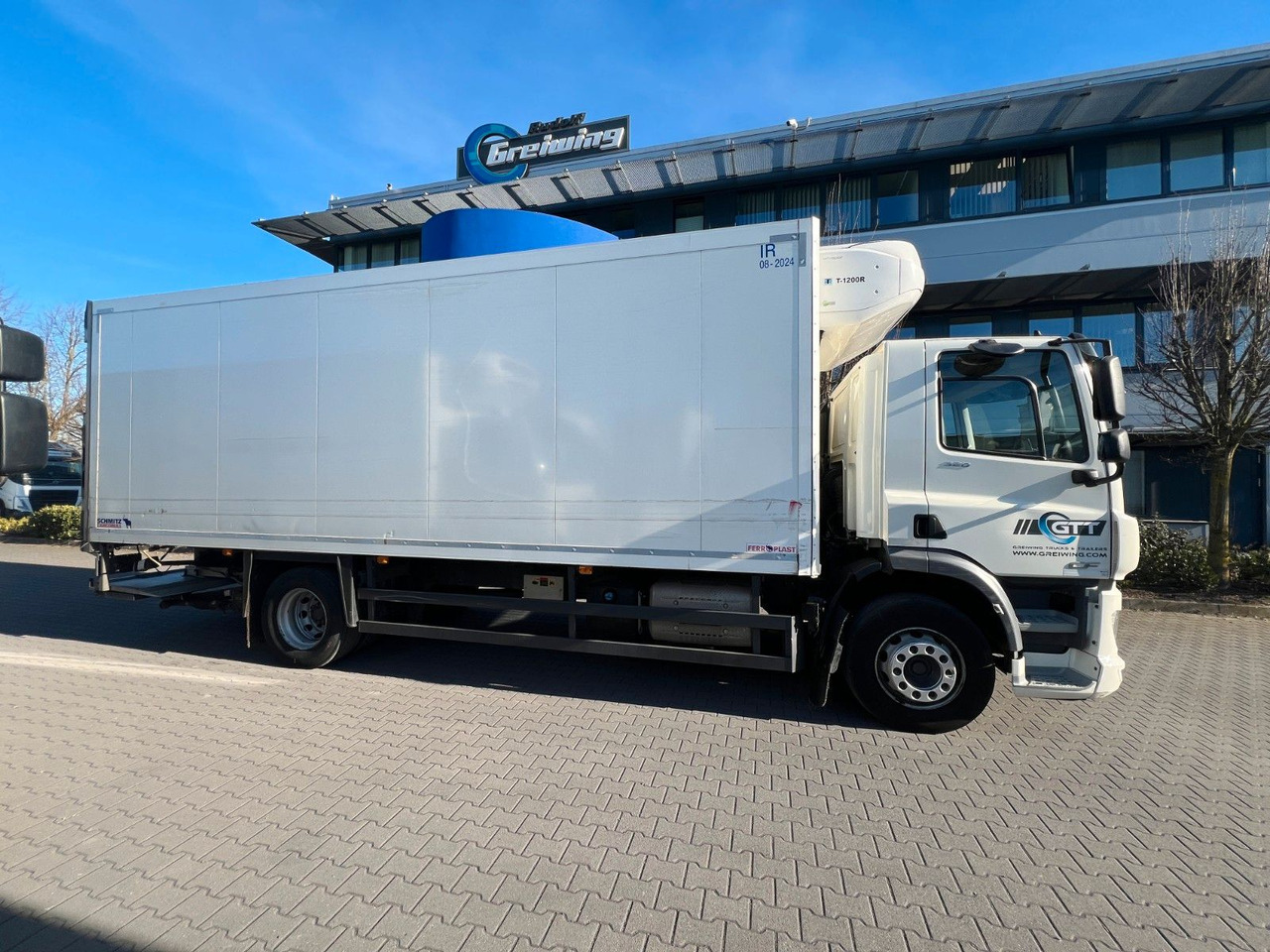 DAF CF 320 FA, Thermoking T1200 - Kühlkoffer LKW: das Bild 2 DAF CF 320 FA, Thermoking T1200 - Kühlkoffer LKW: das Bild 2