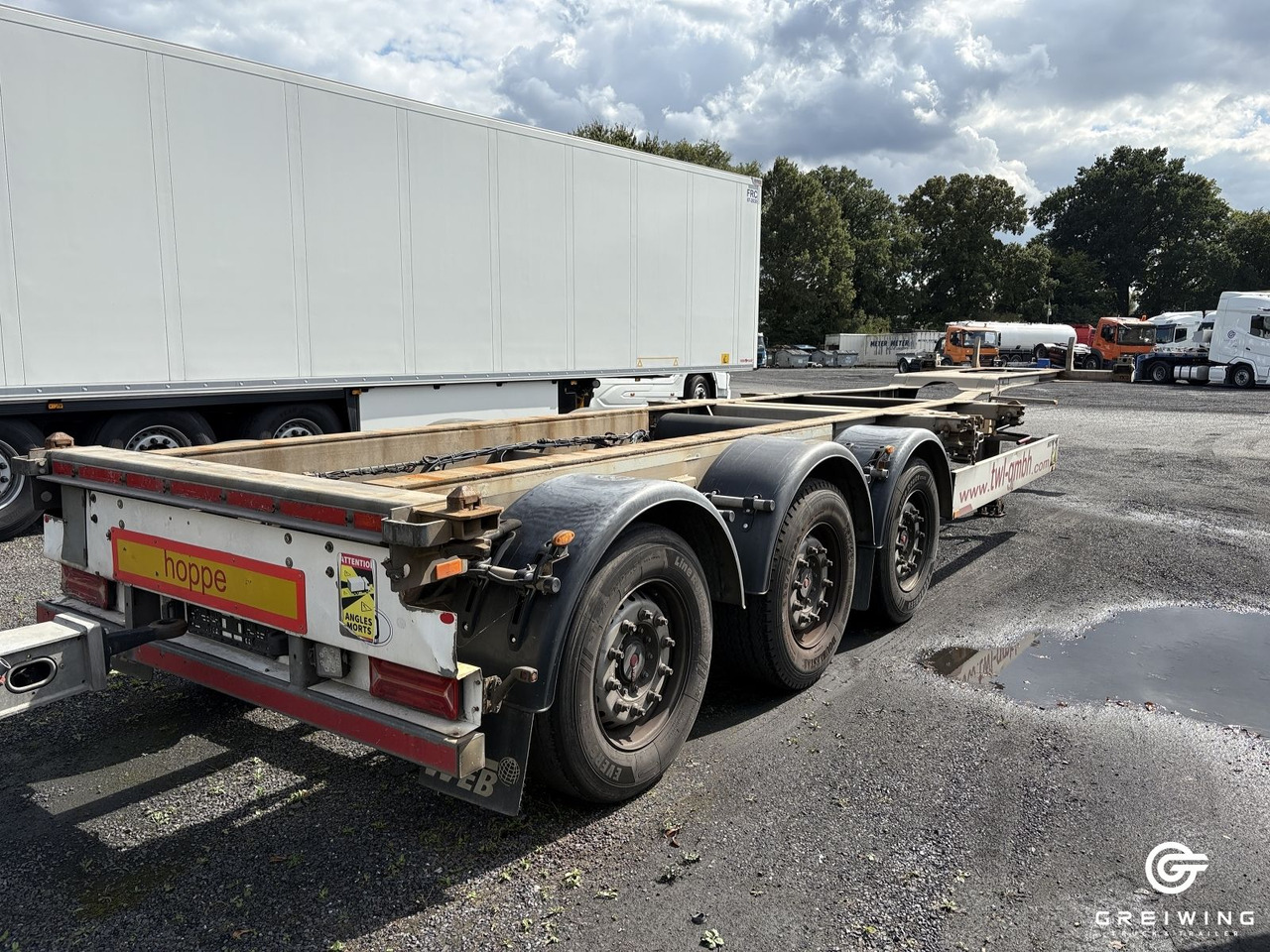 Web-Trailer LPRS 24 20/30/40/45 - Container/ Wechselfahrgestell Auflieger: das Bild 3 Web-Trailer LPRS 24 20/30/40/45 - Container/ Wechselfahrgestell Auflieger: das Bild 3