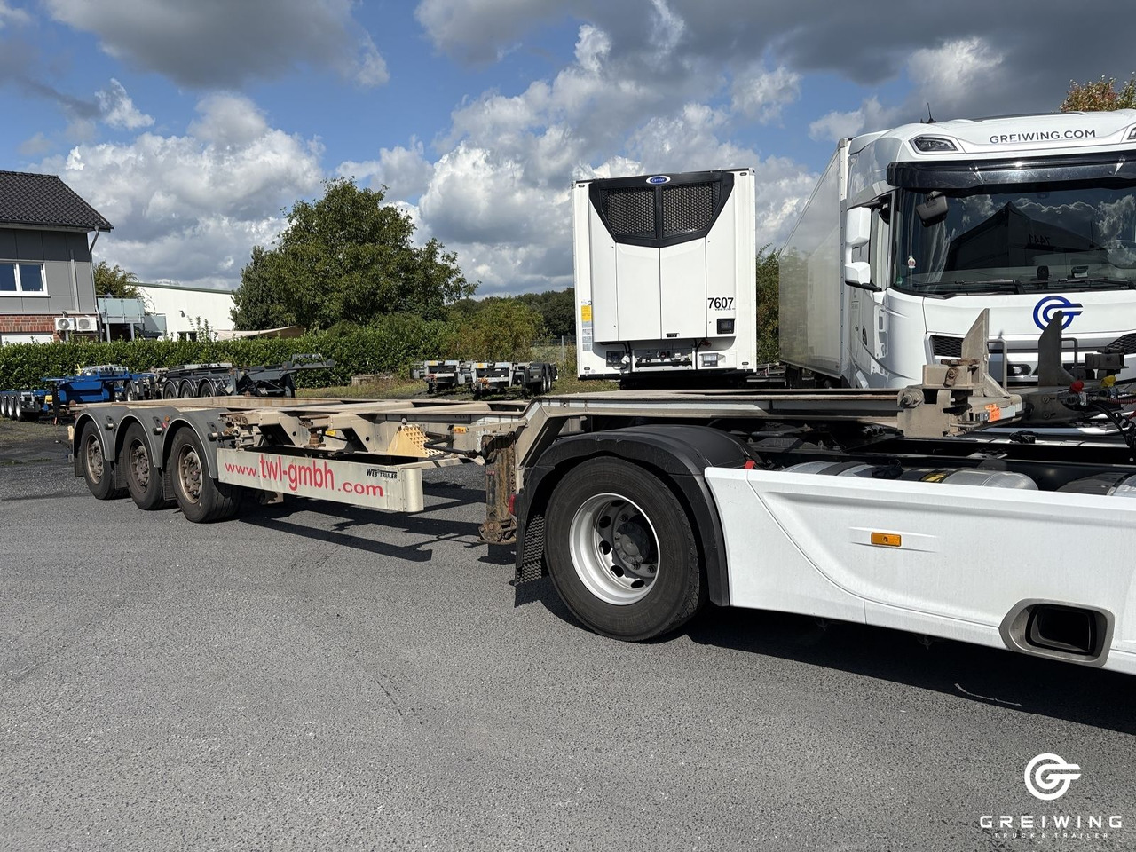 Web-Trailer LPRS 24 20/30/40/45 - Container/ Wechselfahrgestell Auflieger: das Bild 1 Web-Trailer LPRS 24 20/30/40/45 - Container/ Wechselfahrgestell Auflieger: das Bild 1