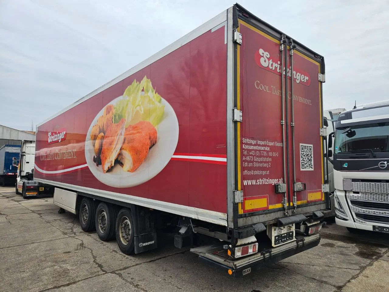 Krone SD Carrier Vector I950 Mt Multi Temp, Tail Lift, - Kühlkoffer Auflieger: das Bild 3 Krone SD Carrier Vector I950 Mt Multi Temp, Tail Lift, - Kühlkoffer Auflieger: das Bild 3