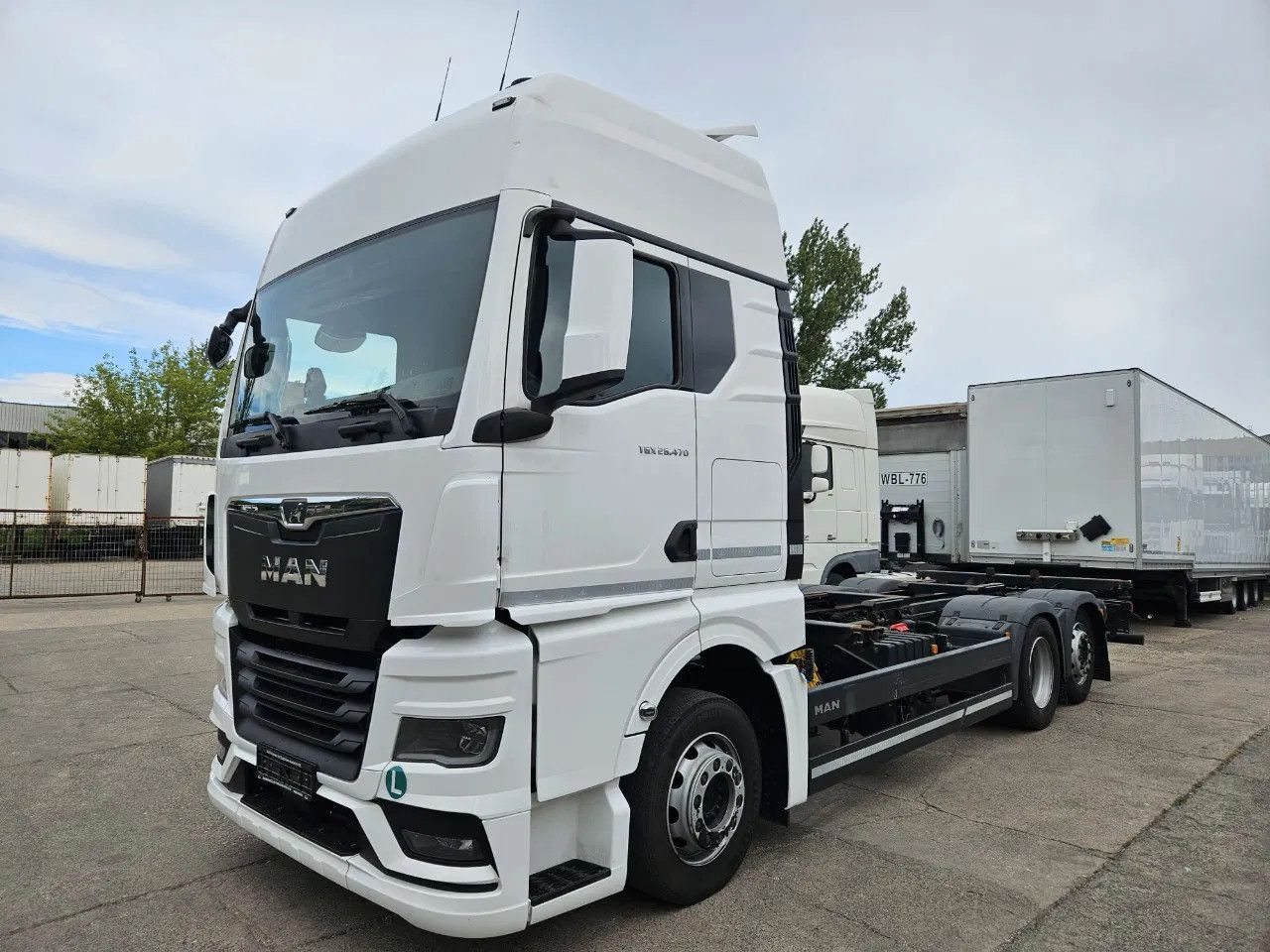 MAN TGX 26.470 XXL BDF 6x2 2 units, NAVI, Lift Axle - Containerwagen/ Wechselfahrgestell LKW: das Bild 1 MAN TGX 26.470 XXL BDF 6x2 2 units, NAVI, Lift Axle - Containerwagen/ Wechselfahrgestell LKW: das Bild 1