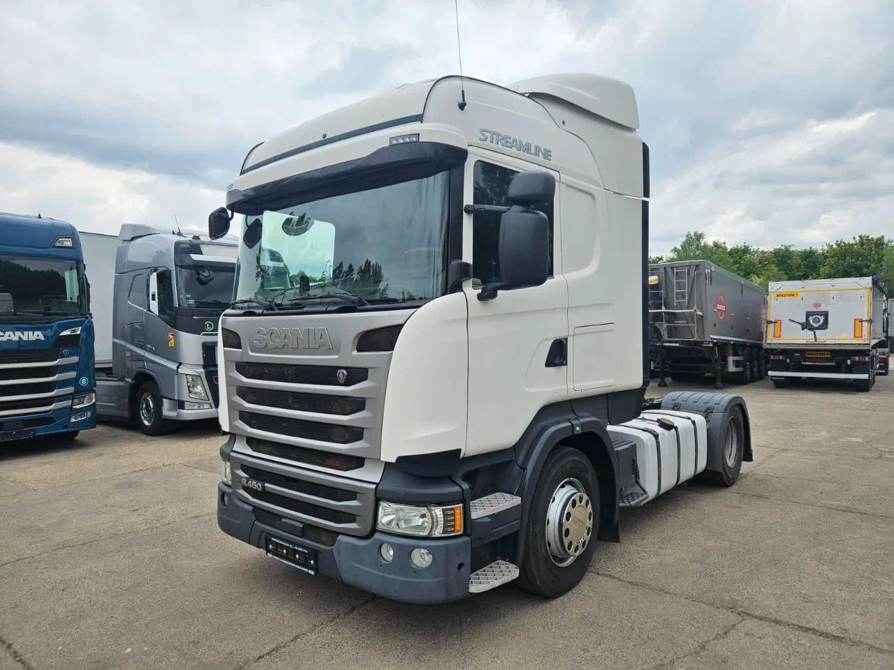 Scania R450 Hydraulics, HighLine, Standklima 2 units - Sattelzugmaschine: das Bild 1 Scania R450 Hydraulics, HighLine, Standklima 2 units - Sattelzugmaschine: das Bild 1