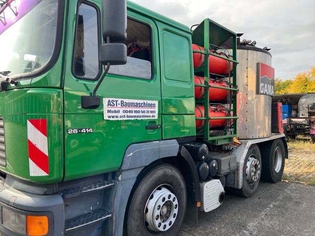 LKW MAN Asphaltkocher Bitumen Mastic mit Isolierung 26.414 - Asphalttechnik: das Bild 4 LKW MAN Asphaltkocher Bitumen Mastic mit Isolierung 26.414 - Asphalttechnik: das Bild 4