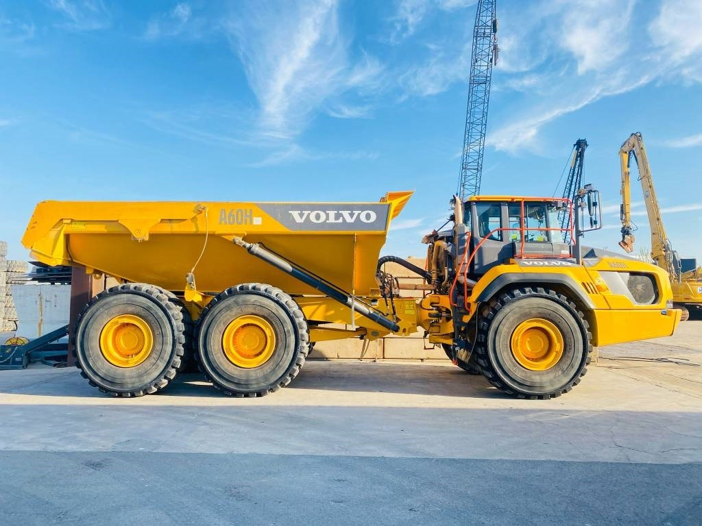 Volvo A 60 H - Knickgelenkter Dumper: das Bild 2 Volvo A 60 H - Knickgelenkter Dumper: das Bild 2