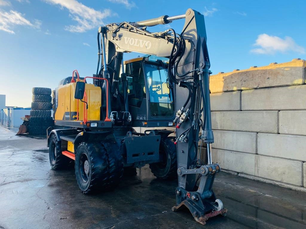 Volvo EWR 150 E - Mobilbagger: das Bild 4 Volvo EWR 150 E - Mobilbagger: das Bild 4